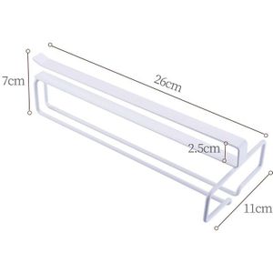 Creatieve smeedijzeren bekerhouder opknoping bekerhouder afvoer rek rode wijn bekerhouder keuken opslag plank WF622223