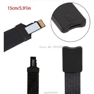 Tf Mannelijke Microsd Vrouwelijke Kaartlezer Uitbreiding Adapter Kabel Voor Telefoon Gps Tv D17 20