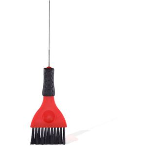 Houten Handvat Kappers Soft Fiber Borstel Barber Neck Duster Reiniging Verwijder Borstel Haar Styling Tools