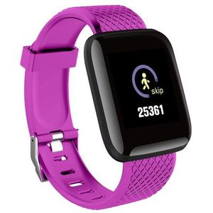 Doolnng Smart Horloge Mannen Bloeddruk Smartwatch Vrouwen Hartslagmeter Fitness Tracker Horloge Sport Voor Android IOS