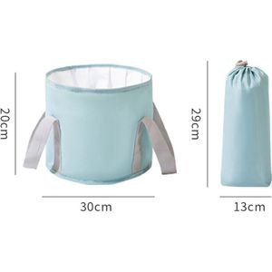 Opvouwbare Bassin Reizen Camping Wastafel Emmer Draagbare Vouwen Wastobbe Voetenbad Wastafel Wassen Mand Spa Voetenbad Emmer