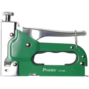 Proskit 3 In 1 Handmatige Meubels Nietmachine Heavy Duty Nietpistool Nail Gun Met 3 Soorten Tacker 600 Nietjes Nagelpistool voor Framing Nailer