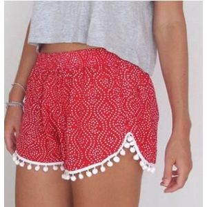 vrouwen shorts casual losse plaid bodem zomer Strand elastische taille mid vrouwelijke kleding vestidos ONY6051