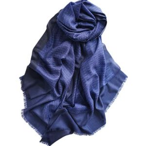Naizaiga 70*180Cm Gemerceriseerde Wol Royal Blue Mannen Sjaal Jongen Winter Warme Sjaals, MSY3