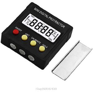 Mini Elektronische Digitale Display Magnetische Digitale Inclinometer Gradenboog Helling Niveau Meetinstrument O05 20