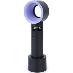 Elektrische Bladeless Ventilator Draagbare Draadloze Usb Opladen Mini Handheld Fan Handheld Mini Koeler Geen Blad Handy Fan