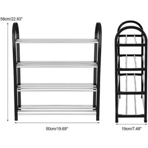 Meerdere Verdiepingen Schoenenrek Organizer Legt Stofdicht Opslag Schoenenkast Thuis Organisator Accessoires