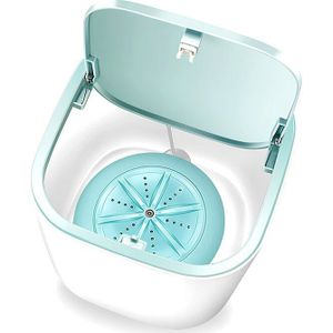 Draagbare Usb Kleding Wasmachine Mini Desktop Turbine Ultrasone Wasmachine Voor Baby Kleding Ondergoed 3.8L Ultrasone Low Noise