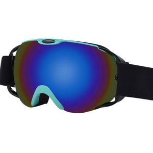 Grensoverschrijdende Verkoop Skibril Dubbele Laag Anti-Fog Cocker Bijziendheid Anti-Sneeuw-Blind Winddicht Zand eye-Bescherming Goggles Ski