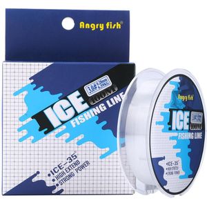 100M Ijs Vislijn Monofilament Super Sterke Nylon Lijn voor Winter Ice Lake