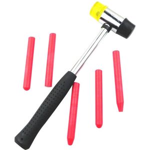6Pcs Thuis Diy Accessoires Nivellering Pen Handleiding Universele Verwijderen Verveloos Handheld Reparatie Tool Kit Auto Dent Rubber Body