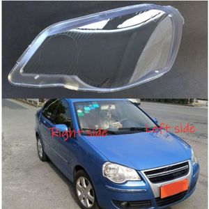 Auto Koplamp Lens Voor Volkswagen Vw Polo 2006 2007 Auto Koplamp Cover Koplamp Lens Auto Shell Cover