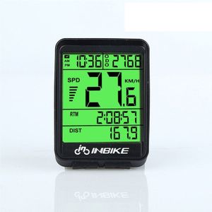 Waterdichte Fiets Computer Draadloze En Bedrade Mtb Bike Fietsen Kilometerteller Stopwatch Snelheidsmeter Horloge Led Digitale Rate