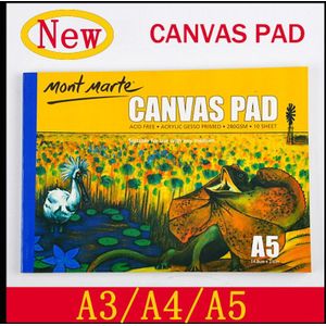 Olie Acryl Schilderen Canvas Pad Papier Boek 280g schilderdoek papier A3/A4/A5