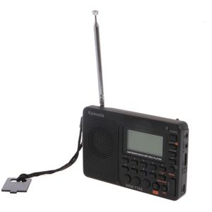 Digitale Tuning LCD Ontvanger TF MP3 REC Speler Draagbare AM FM SW Volledige Band Radio