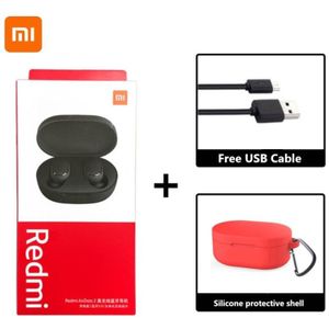 Xiaomi Redmi Airdots 2 Originele Tws Bluetooth 5.0 Ruisonderdrukking Met Mic Ai Controle Redmi Airdots S Echte Draadloze Headset