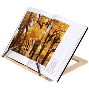 Houten Frame Lezen Boekenplank Beugel Boek Lezen Boekensteun Tablet Pc Ondersteuning Muziek Stand Houten Tafel Tekening Schildersezel Briefpapier