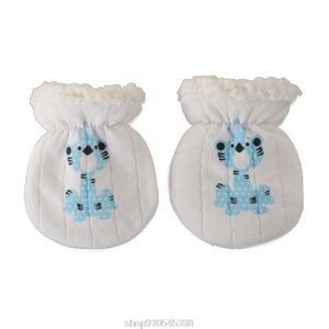 Winter Handschoenen Anti-Grijpen Wanten Thicken Warm Fleece Handschoen Leuke Jongens Meisjes Hand Warmer Voor Pasgeboren Baby N23 20