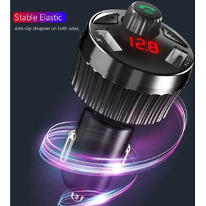 Auto Lossless MP3 Speler Bluetooth 5.0 Fm Modulator Handsfree Usb Lader Usb Lader Auto Accessoires Handsfree