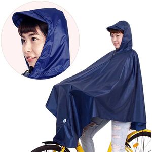 1 Pc Bike Regenjas Winddicht Universele Hooded Regenjas Fietsen Poncho Voor Volwassenen Mannen