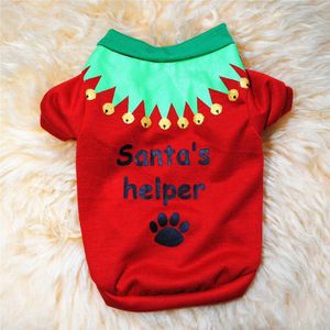 Korte Mouw Huisdier Kleding Duurzaam Kerst Kostuum Winter Hond Trui Zachte Hond Shirt Comfortabele Puppy Hond Accessoire Hond Kleding