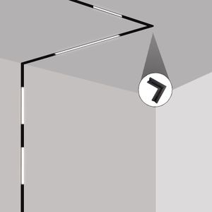 Aluminium Magnetische Led Licht Spoor Houder 1M Verlichting Plafond Verzonken Mount Lamp Profiel Voor Spot Verlichting Keuken Armaturen