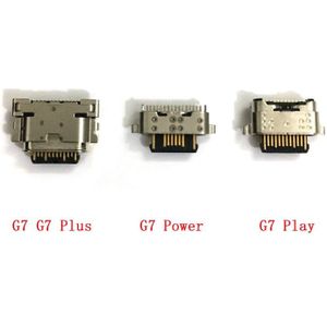 20pcs USB Opladen Laad Port Dock Socket Connector Voor Motorola Moto G6 G7 Plus Play Power