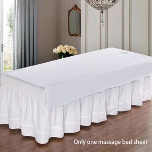 Cosmetische Salon Massage Spa Laken Couch Home Zacht Beddengoed Artikel Vlakte Bedden Cover Met Gat