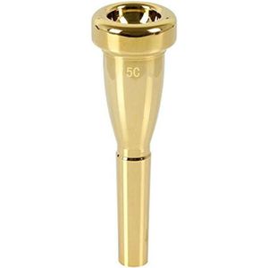 Praktische Goud Zilver Trompet Mondstuk Meg 5C Maat Voor Bach Metalen Mondstuk Voor Yamaha Bach Conn En Koning Trompet