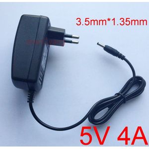 1 stks vervanging 5 v 4a ac-dc adapter oplader eu plug dc 3.5mm voor lenovo ideapad 100s-11iby 80r2