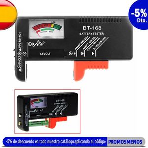 Ociodual Tester Universele Tester Batterij Tester Aa Aaa C D 1.5V 9V BT-168 Zwart Een V Bt 168 meter Belasting 9