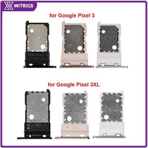 SIM-kaartlade Sleufhouder Adapter Socket Vervanging Compatibel met Google Pixel 6 pro 6,7 inch Zwart