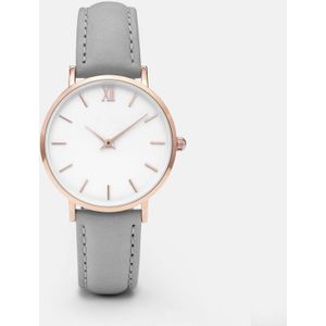 Zegarek Damski Mode Eenvoudige Vrouwen Horloges Vrouw Dames Casual Lederen Quartz Horloge Vrouw Klok Relogio Feminino Montre Femme