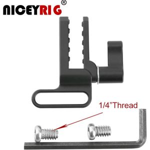 NICEYRIG HDMI Kabel Klem voor Sony A7r iii a7r3 a7m3 A7S A7r ii Camera Rig voor Panasonic Lumix GH5 GH5S voor Nikon DSLR Kooi Rig