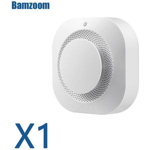 Rookmelder Home Security Smart Draadloze Onafhankelijke Rook Brand Detector Vragen Alarm Sensor Lage Batterij Herinnering Beschermen