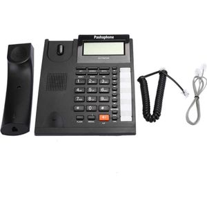 Kantoor Thuis Draadgebonden Telefoon Desktop Vaste Telefoon Vaste Bedrade Telefoon Met Caller Id Display Voor Home Office Hotel Gebruik