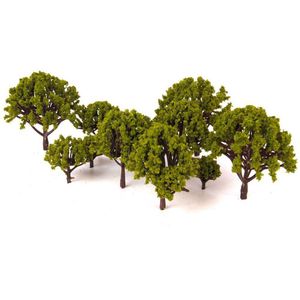 20Pcs Model Trein Landschap Landschap Bomen 3Cm-8Cm Schaalmodel Speelgoed Voor Kinderen Kids Bruiloften Diorama miniaturen