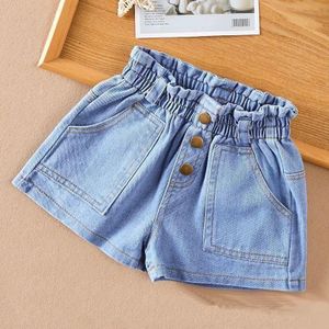 Vidmid Meisjes Katoenen Denim Jeans Shorts Meisjes Kinderen Dunne Zachte Broek Jeans Kids Kinderen Casual Kleding Kleding P162