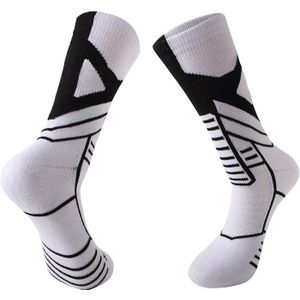 Kussen Hak Shield Compressie Sokken Fietsen Training Outdoor Sport Crew Atletische Prestaties Sokken