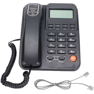 Vaste Telefoon Desktop Snoer Vaste Telefoon Semi Handsfree Bedrade Telefoons Met Caller Id Display Voor Home Office Hotel Gebruik