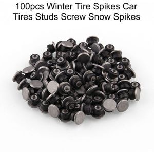 100Pcs Auto Sneeuw Band Studs Band Slijtvast Anti-Slip Nagels Sneeuw Spikes Voor Tire Winter Band studs