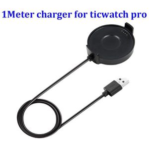 Update 100 Cm Kabel Sterke Magnetische Charging Dock Voor Ticwatch Pro Usb Data Laders Smart Horloge Vervanging Charge