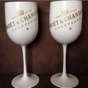 2 Stuks Wit Champagne Glas Plastic Champagne Coupes Cocktail Glas Wijn Beker Beker Wijn Glas Champagne Fluiten Voor Party