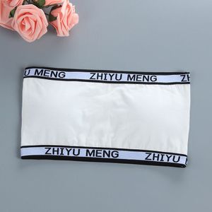 Meisje Beha Tiener Crop Top Ondergoed Vest Racerback Puberteit Sport Training Bras Brief Streetwear Tube Top Jaar 7-14Y 10 9