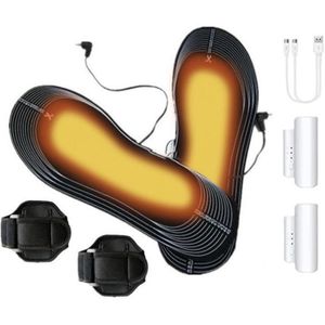 Elektrische Verwarming Pad - Wasbare Inlegzolen - Voetenwarmers - Thermisch - Voor Winter Outdoor Wandelen Skiën