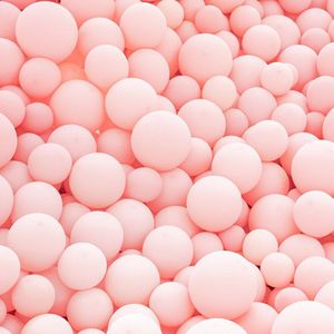 5 &quot;10&quot; 12 &quot;18&quot; 36 &quot;Matte Pure Roze Ballon Baby Shower Ronde Art Vorm Bruiloft verjaardagsfeestje Decoratie Romantische Ballonnen Speelgoed