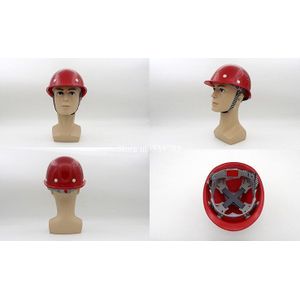 Frp Veiligheid Helm Rel Helmen Ventileren Elektrische Isolerende Veiligheid Helmen Licht Gewicht