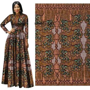 100% Polyester Afrikaanse Stof Wax Gedrukt Nederlands Pagne Holland Voor Naaien Feestjurk Diy Ankara Doek