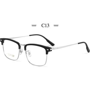 Pure Titanium Bril Frame Met Recept Mannen Zakelijke Stijl Mode Mannelijke Brillen Recept Man Stijl 2322BJ