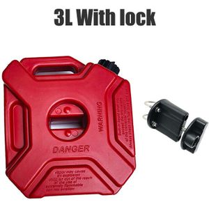 5L Liter 2 Kleur Jerry Kan Zwart Brandstoftank Kan Auto Motorcycle Spare Benzine Olie Tank Backup Jerrycan Brandstof-kannen Bus Voor Bmw